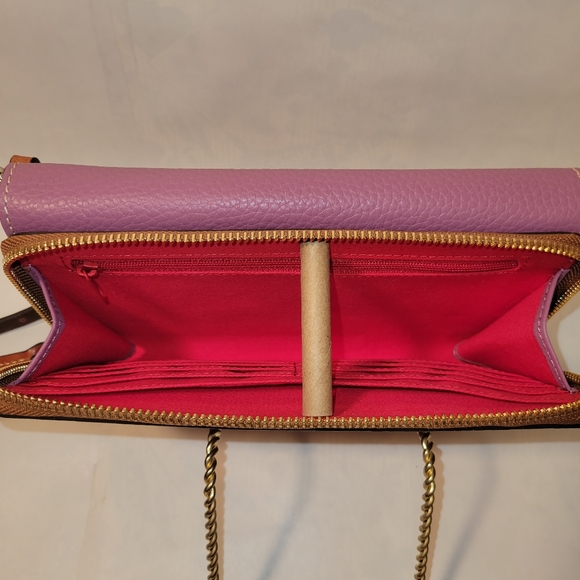 NWOT DOONEY & BURKE CROSSBODY - Mauve - Picture 10 of 11